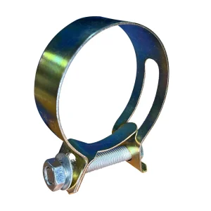 Abrazadera 2" acero galvanizado 32 mm de ancho x 1.5 mm de espesor- caja con 100 piezas Parazzini MG2